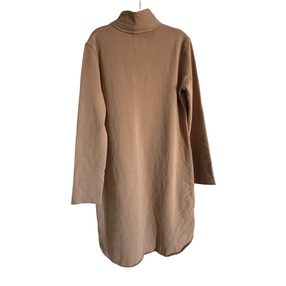 Frank & Eileen NWOT Nicole Triple Fleece Dress Camel Size M - Picture 2 of 3